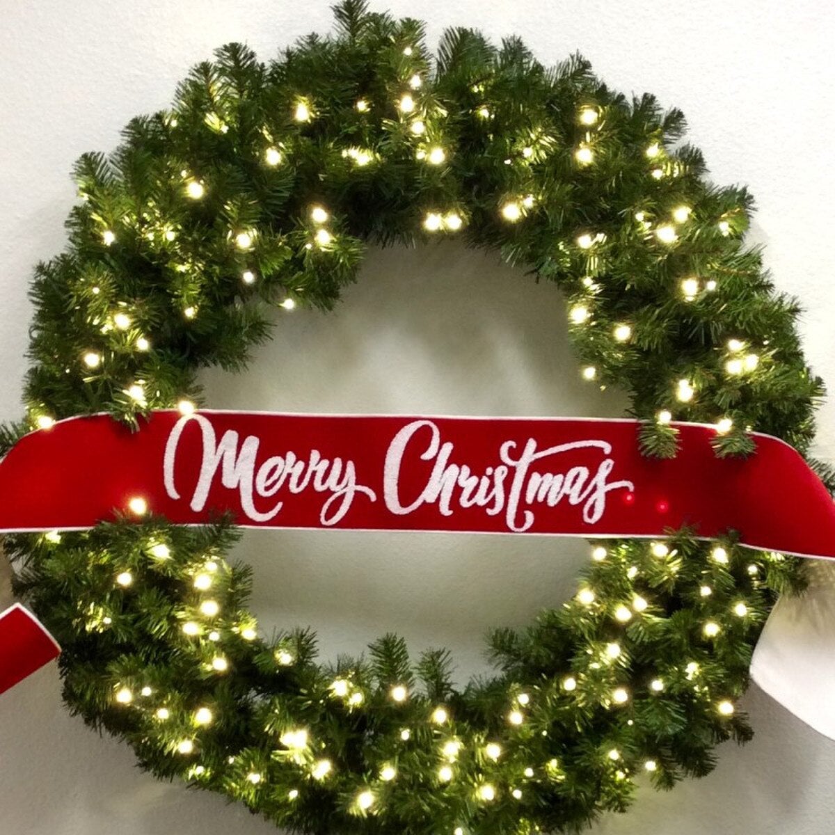 thumbnail image 2 of 6 Classic Red Velvet Christmas Wreath Bows – Gold Edge, 10 Inches Wide, Holiday Décor By GiftWrap Etc 2 of 2